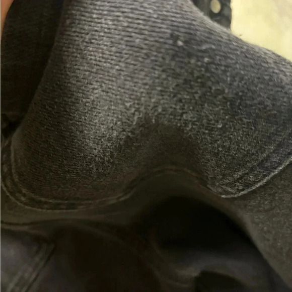 SPANX Jean-ish Ankle Leggings Size Medium Slimming Jeggings Black Pull On - Picture 5 of 8